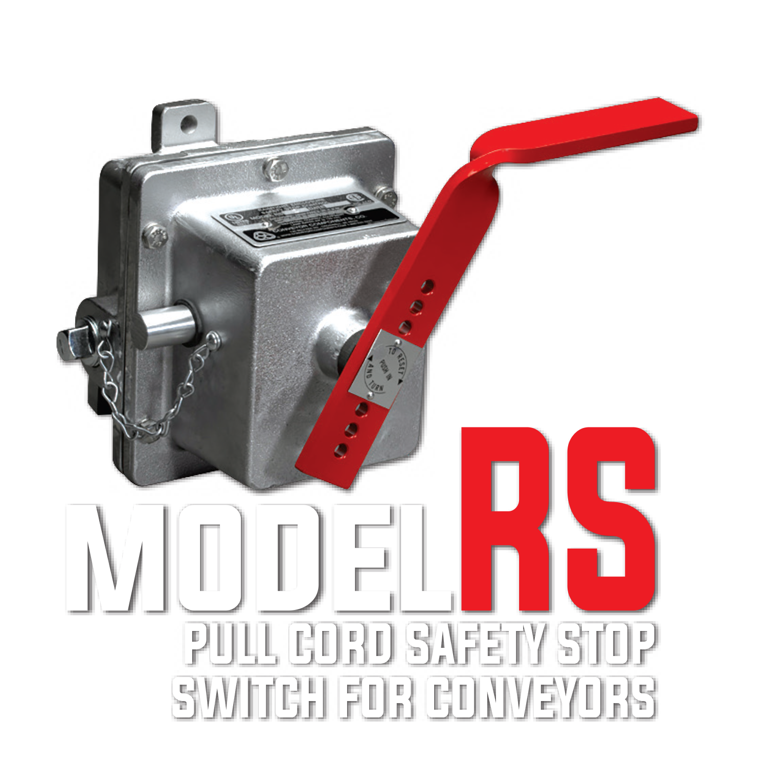 Model RS Pull Cord Safety Stop
